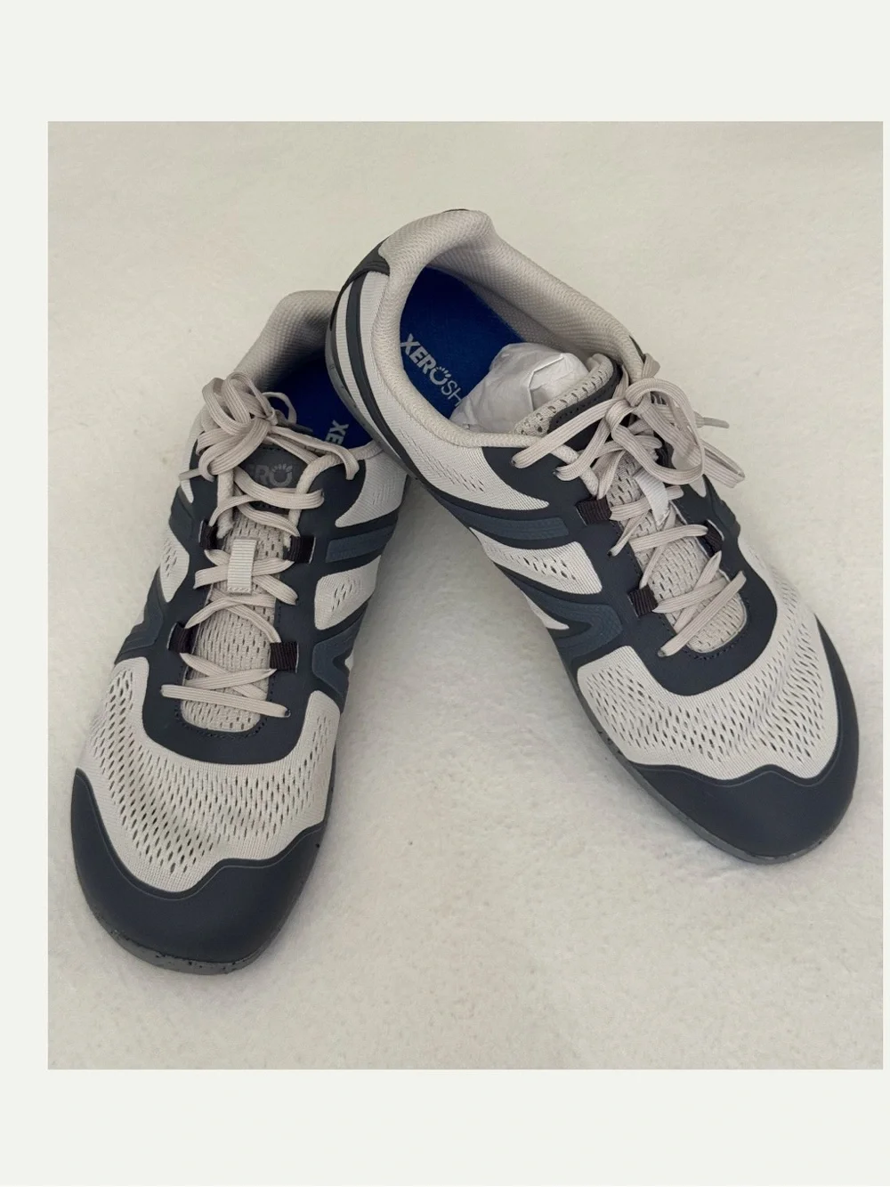 Xero The HFS Original Road Runner - Men Size 10 Light Gray / Blue Iolite